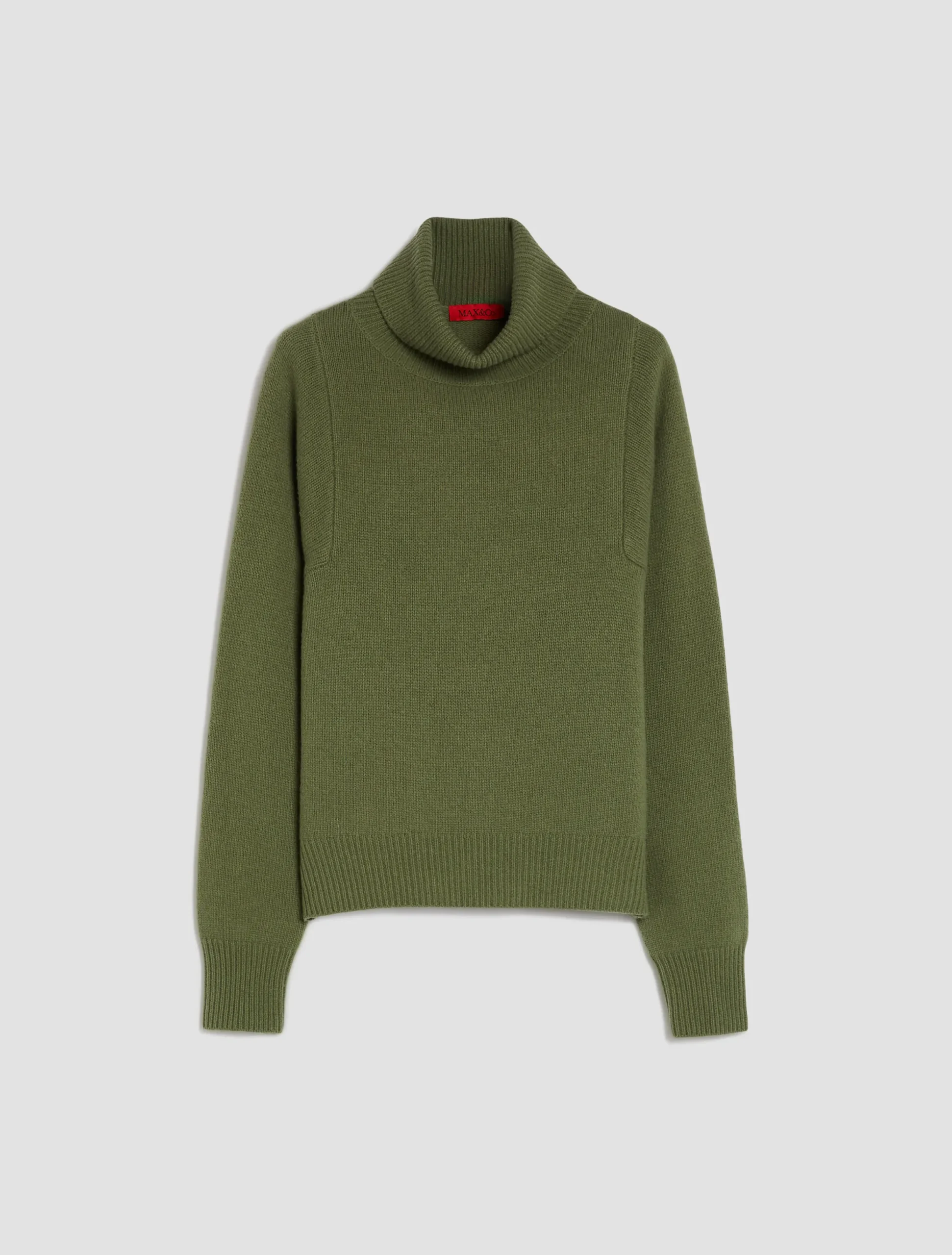 Wool-blend turtleneck