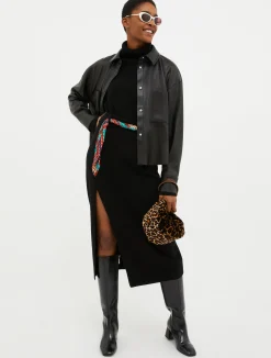 Wool-blend turtleneck