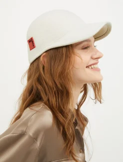 Wool-felt baseball cap